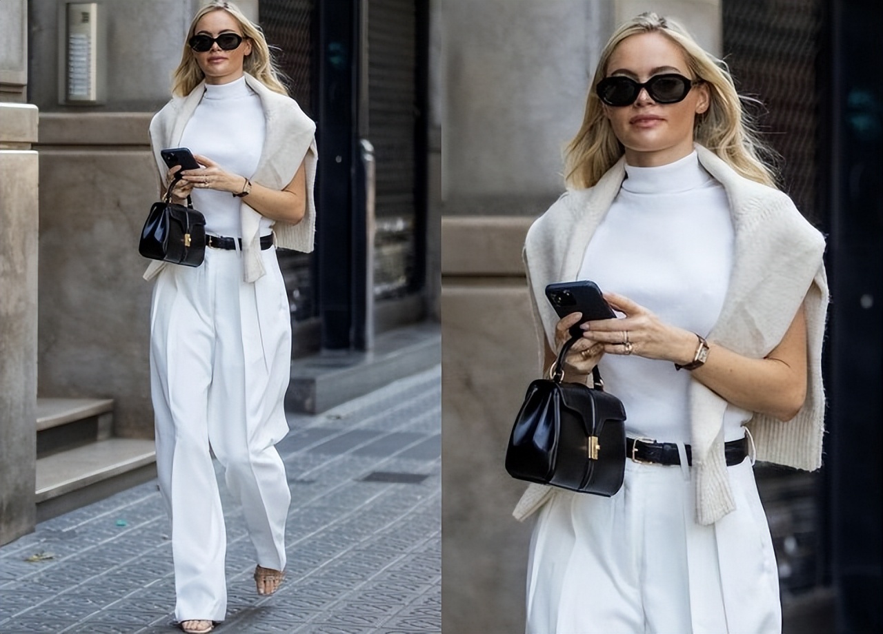 好穿又百搭的夏天套装,同色系套装高级洋气搭配