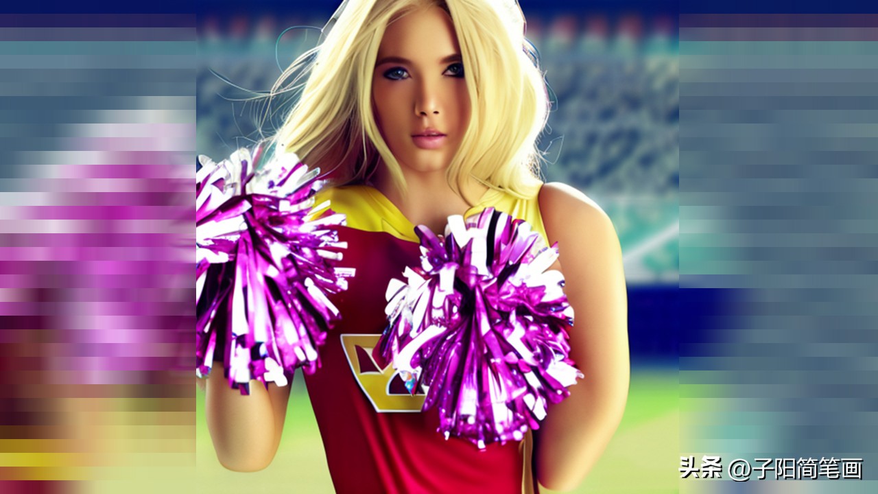 足球宝贝啦啦队图片,可爱足球啦啦队图片卡通图