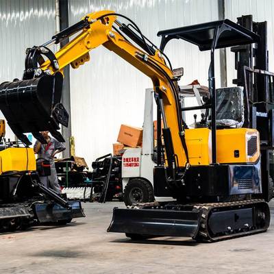 美国大爷网购中国挖掘机,美国大爷中国挖掘机