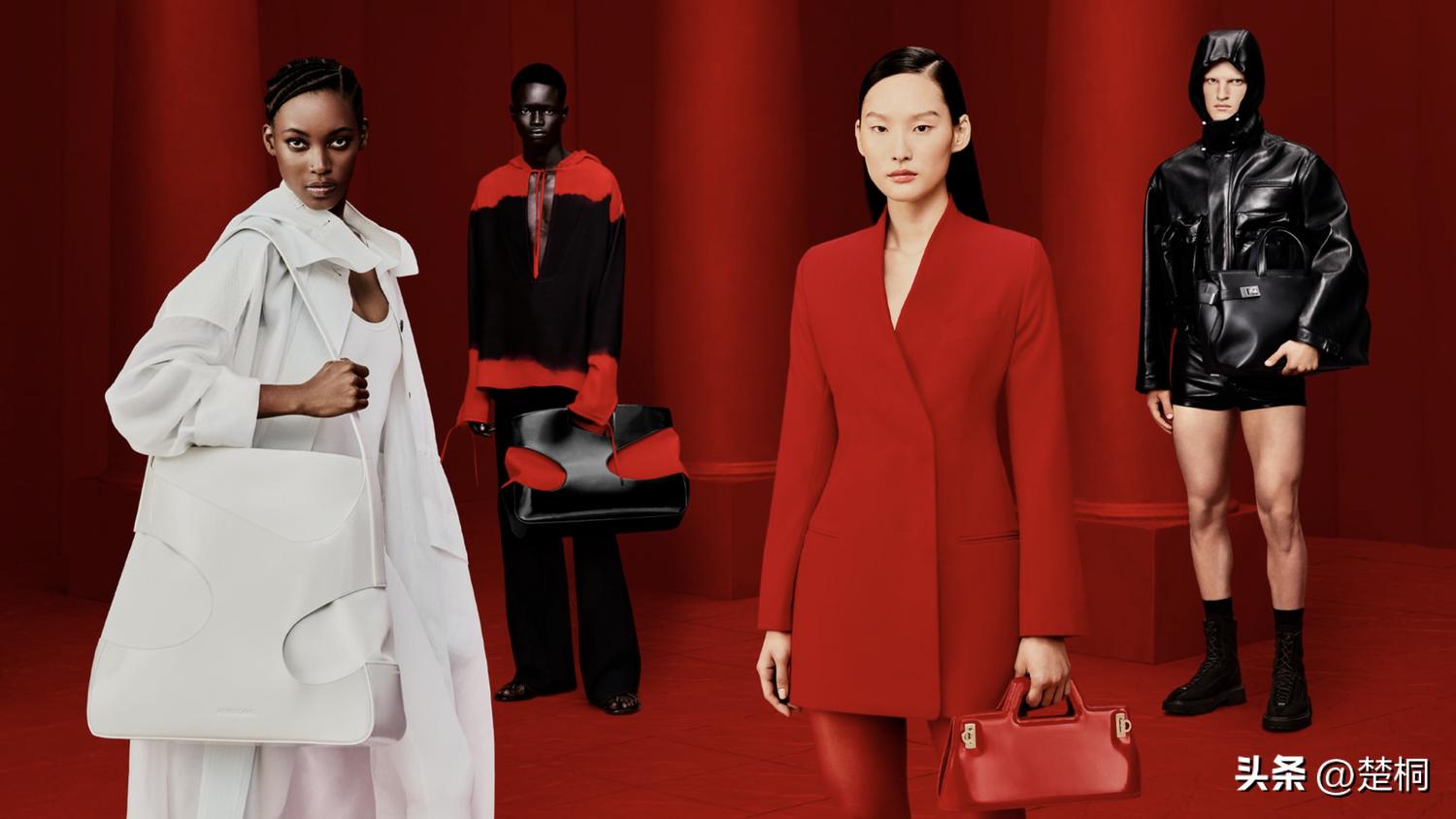 2021超模维多利亚,菲拉格慕2023春夏大秀国贸