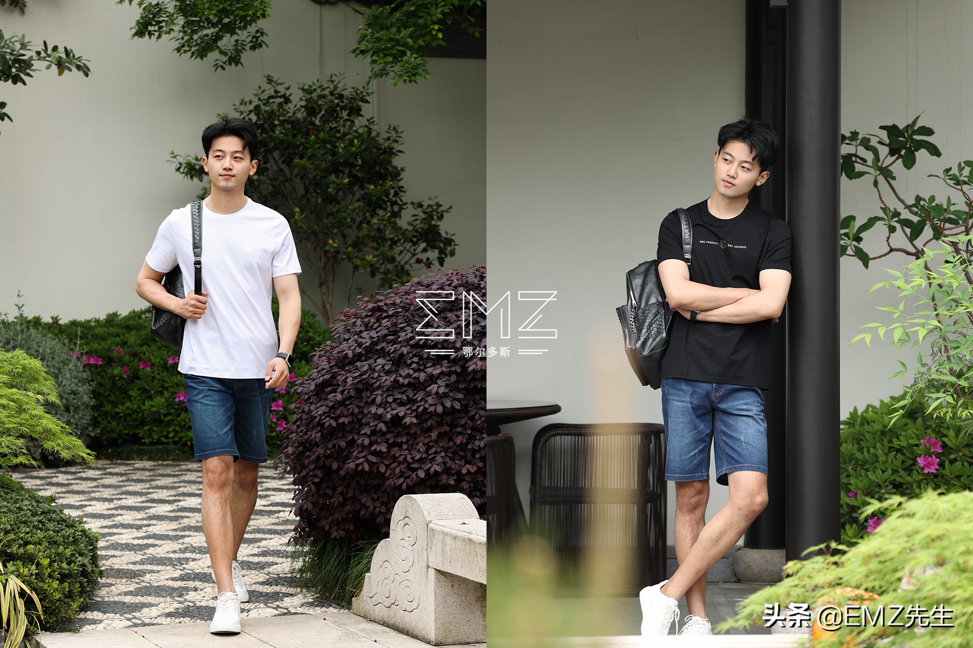 怎么把普通的t恤穿得时髦又新潮,哪款t恤花里胡哨的