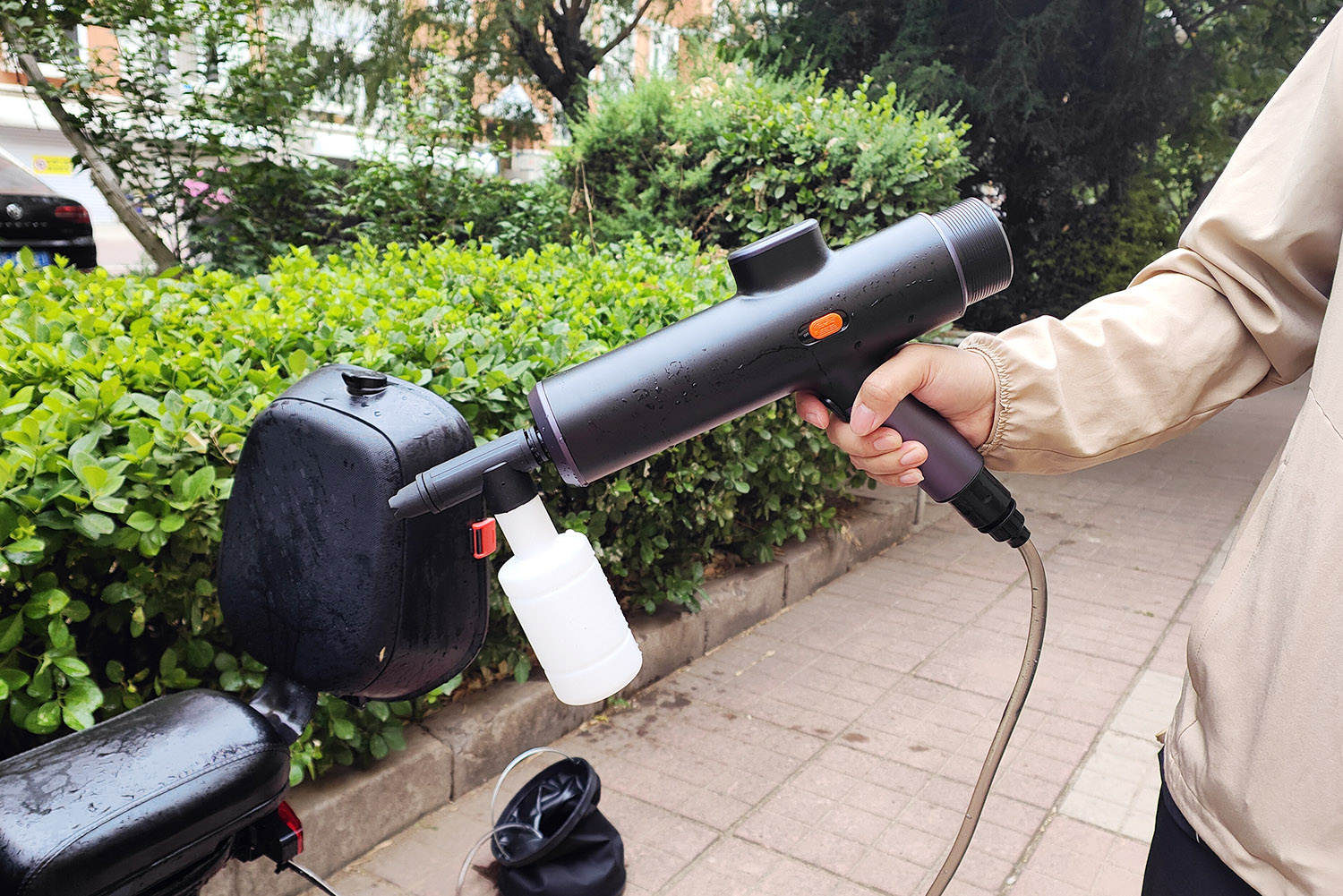 倍思无线洗车测评,倍思无线洗车水枪测评