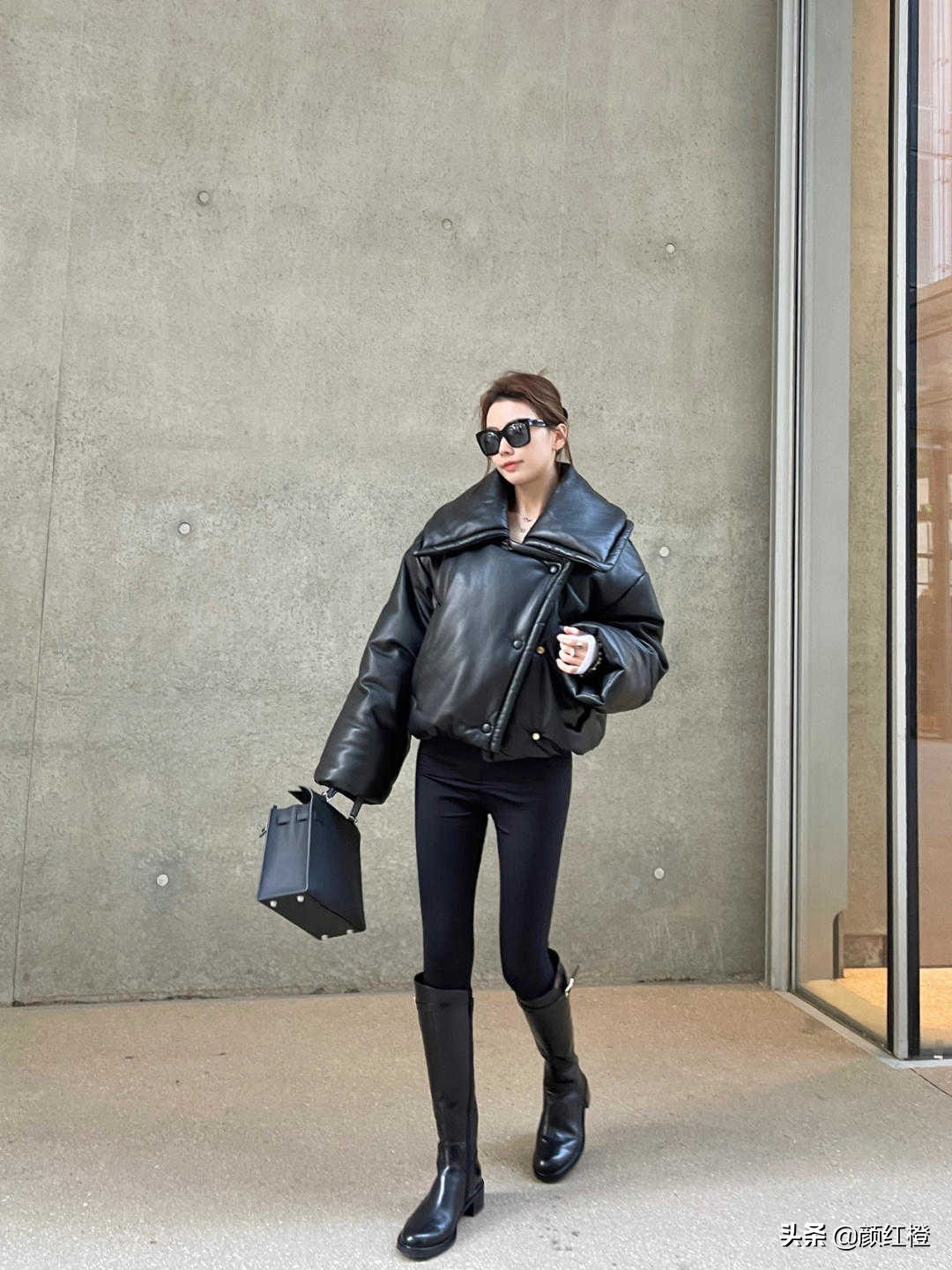 羊剖层皮革羽绒服短款,女款皮革粉色中长款加厚羽绒服