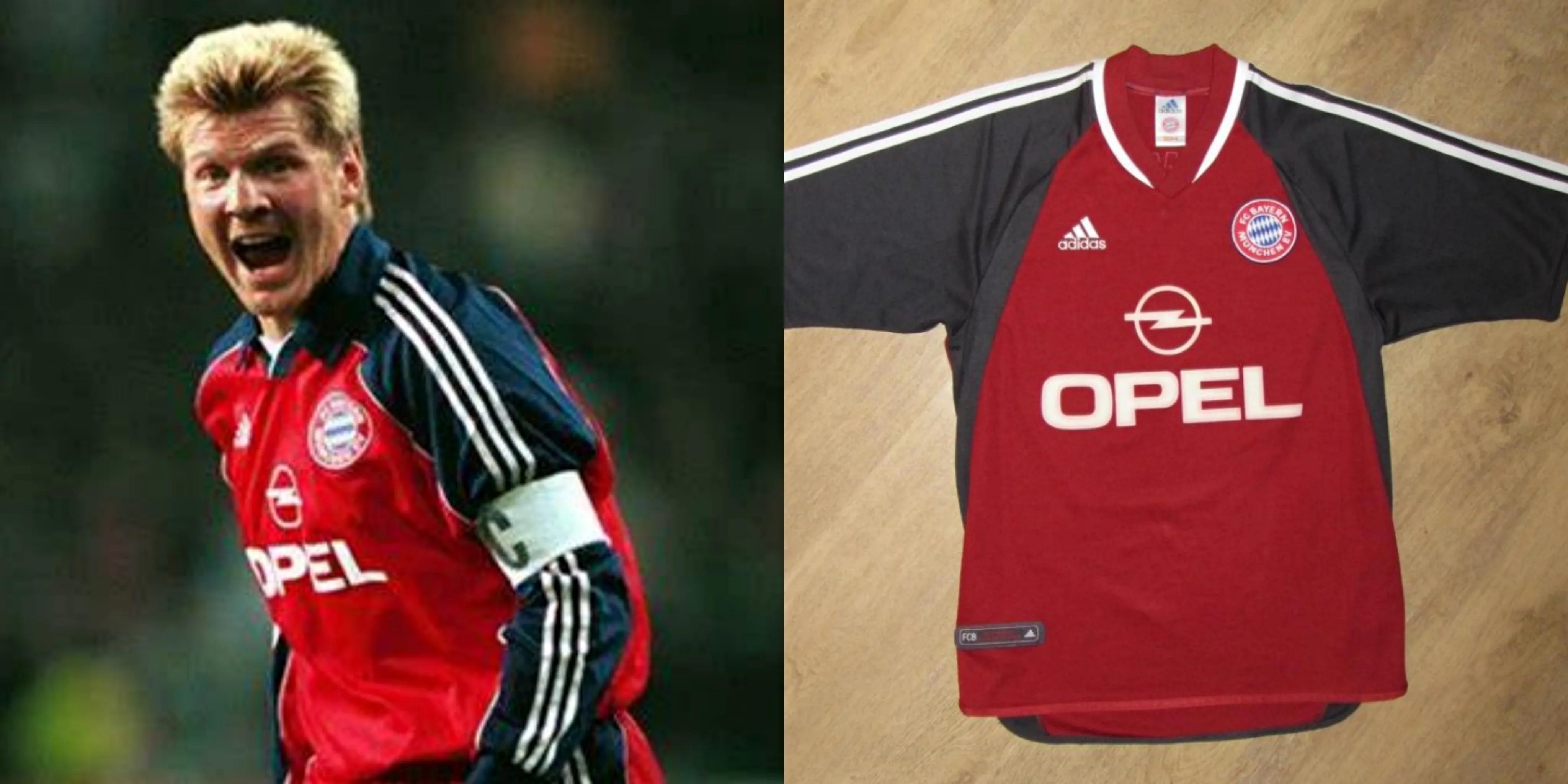 拜仁慕尼黑05-06赛季球衣,历年拜仁球衣