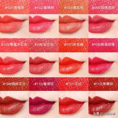 口红品牌排行榜前十名迪奥999,最受女生欢迎的口红色号排名