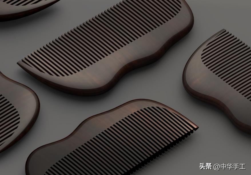 欣赏完趣味满满的木梳作品，不如下一把好梳你来设计？