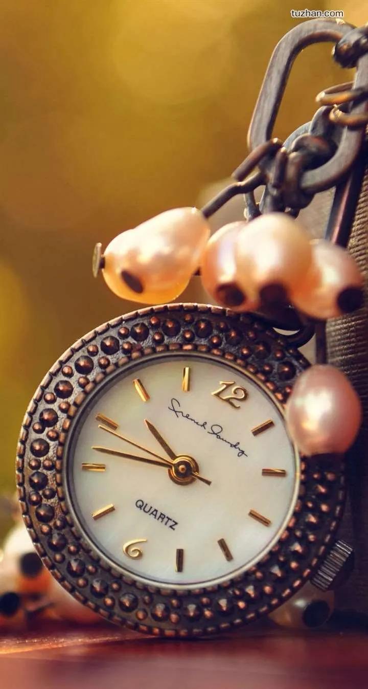 唯美景深壁纸,手机动态钟表壁纸