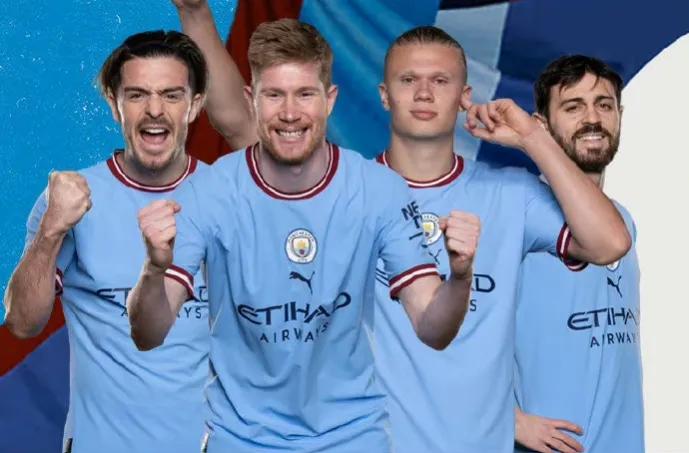 曼城4-2热刺首发阵容,曼城2023-20424阵容