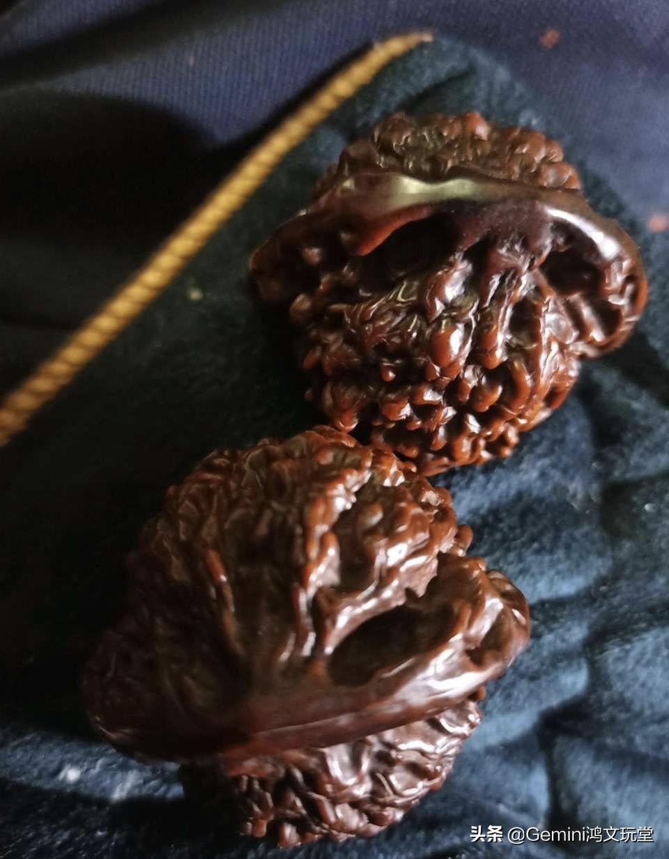 文玩核桃要不要嵌底,文玩核桃要不要去核