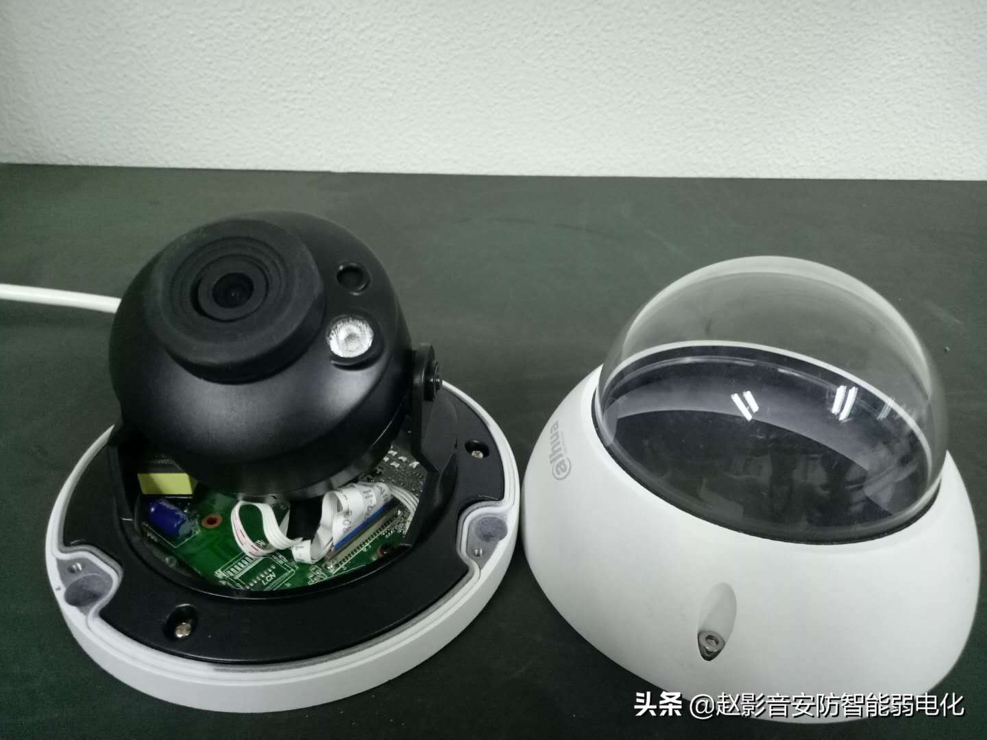 大华半球监控线接法图解,大华安防半球监控怎么拆底座