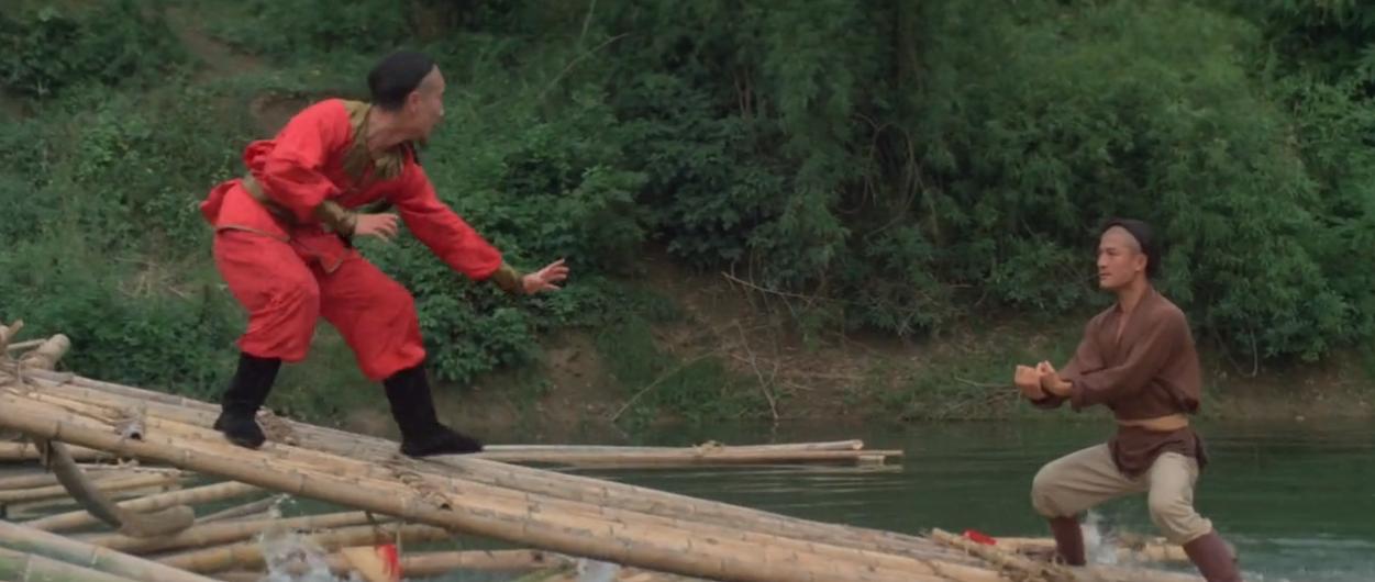 李连杰与黄秋燕电影少林寺,李连杰黄秋燕南北少林