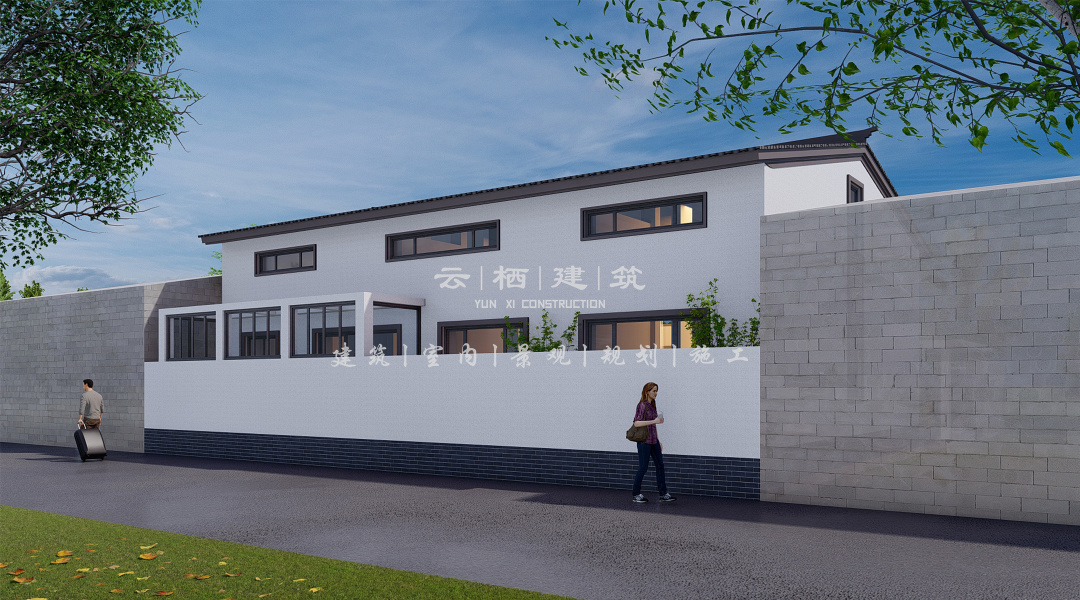 顺义农村二层自建别墅设计报价,北京顺义自建三层独院小别墅