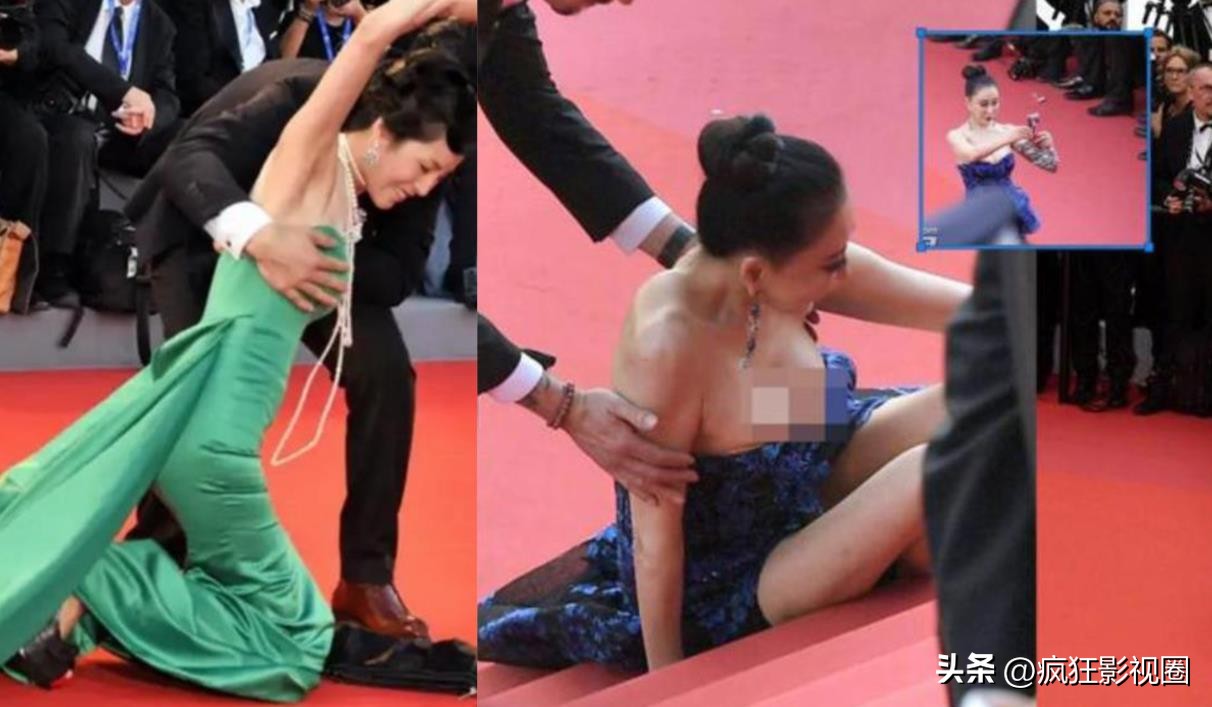 有人穿成玫瑰花，有人真空上阵，戛纳红毯走完了，谁尴尬一目了然