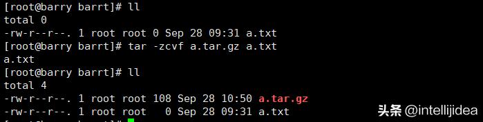 linux中的打包压缩命令的格式,linux压缩打包命令