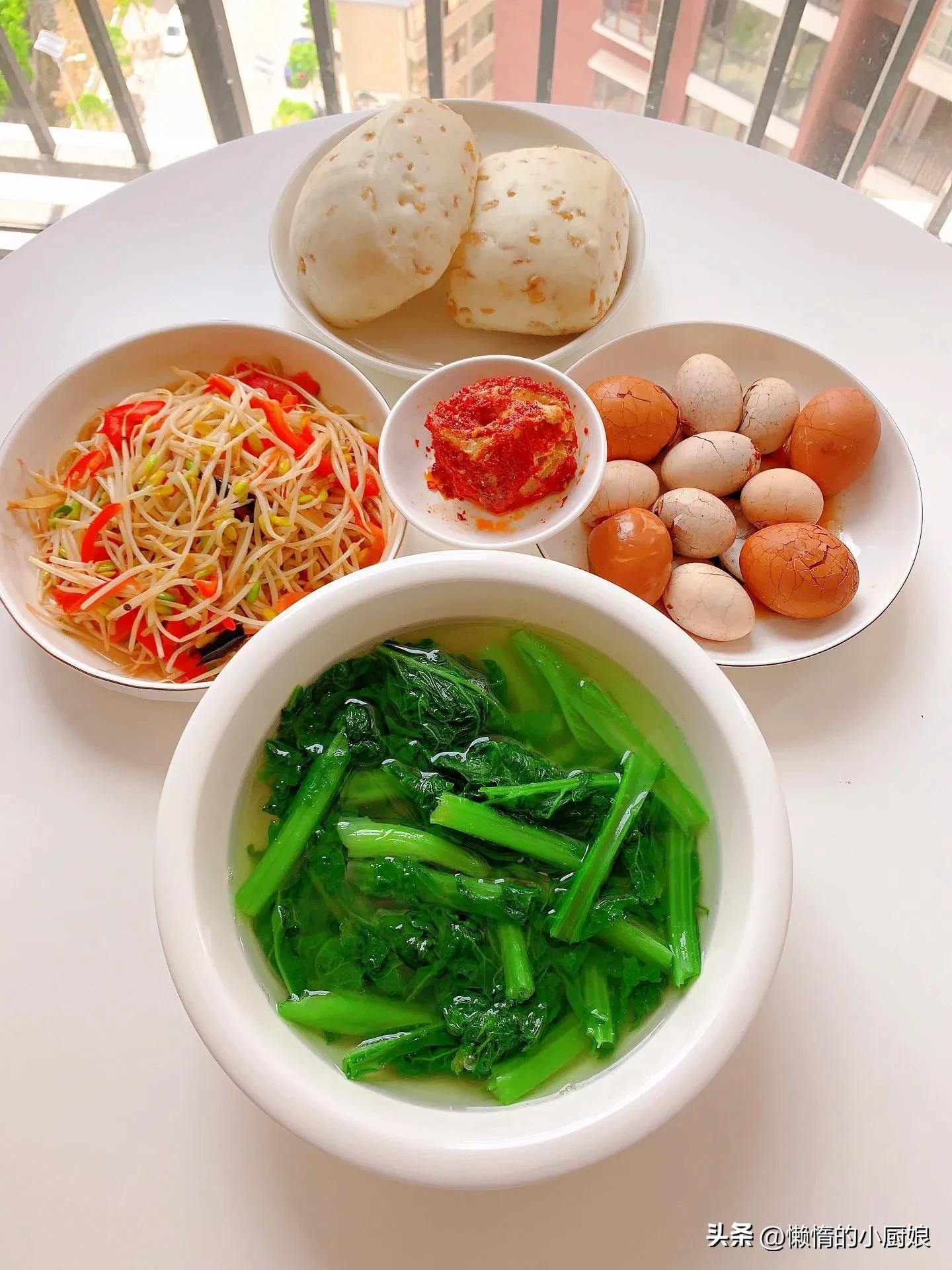 低卡素菜家常菜的做法,适合夏天吃的低卡家常菜