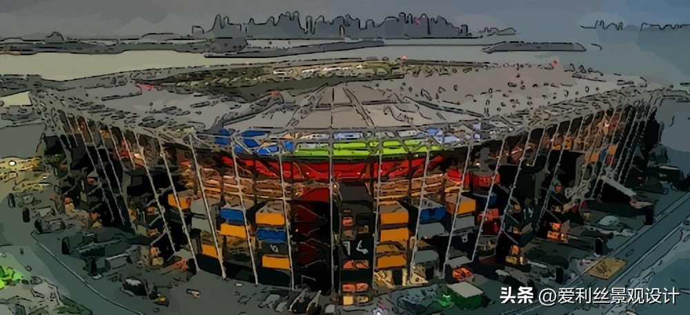 卡塔尔世界杯场地设计方案最新,卡塔尔世界杯科普知识动画