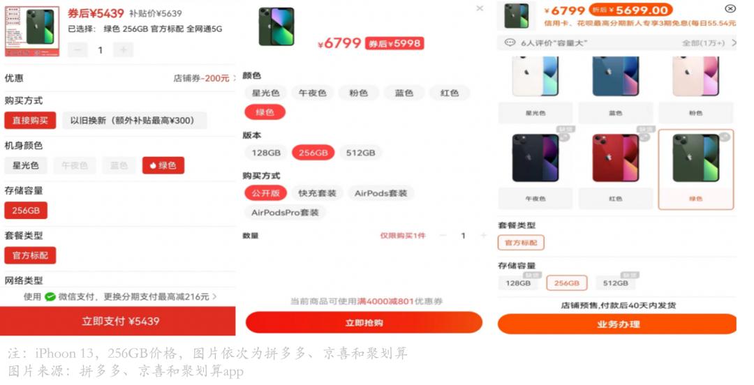 阿里、京东、拼多多｜同质化与差异化大博弈