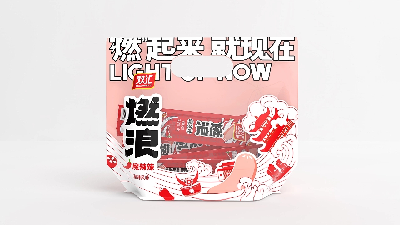 香肠独立包装设计,国外香肠优秀包装设计
