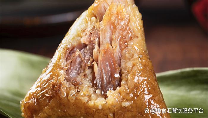 如何包三角粽子教程,如何包肉粽子
