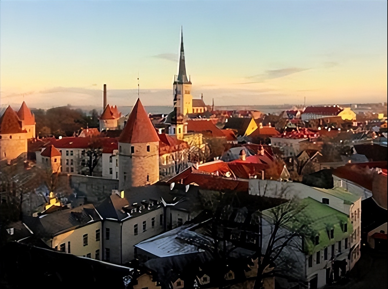 爱沙尼亚的塔林,爱沙尼亚古城塔林文化遗产