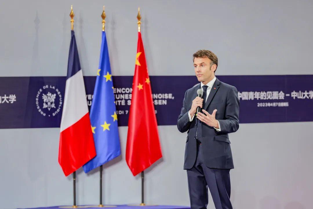 马克龙访美拜登松口和谈,马克龙访中国后韩国评论