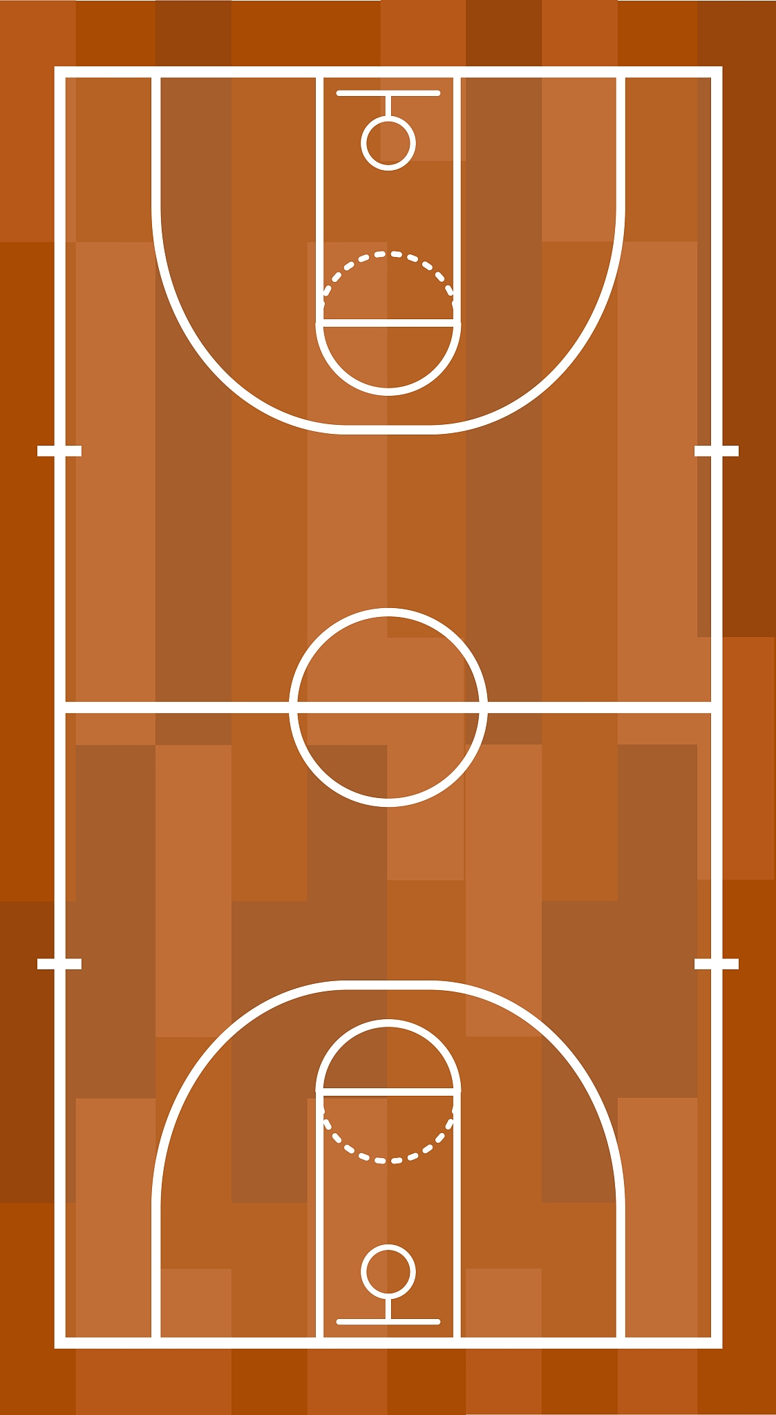 五人制球场标准尺寸,篮球场5人制标准尺寸图