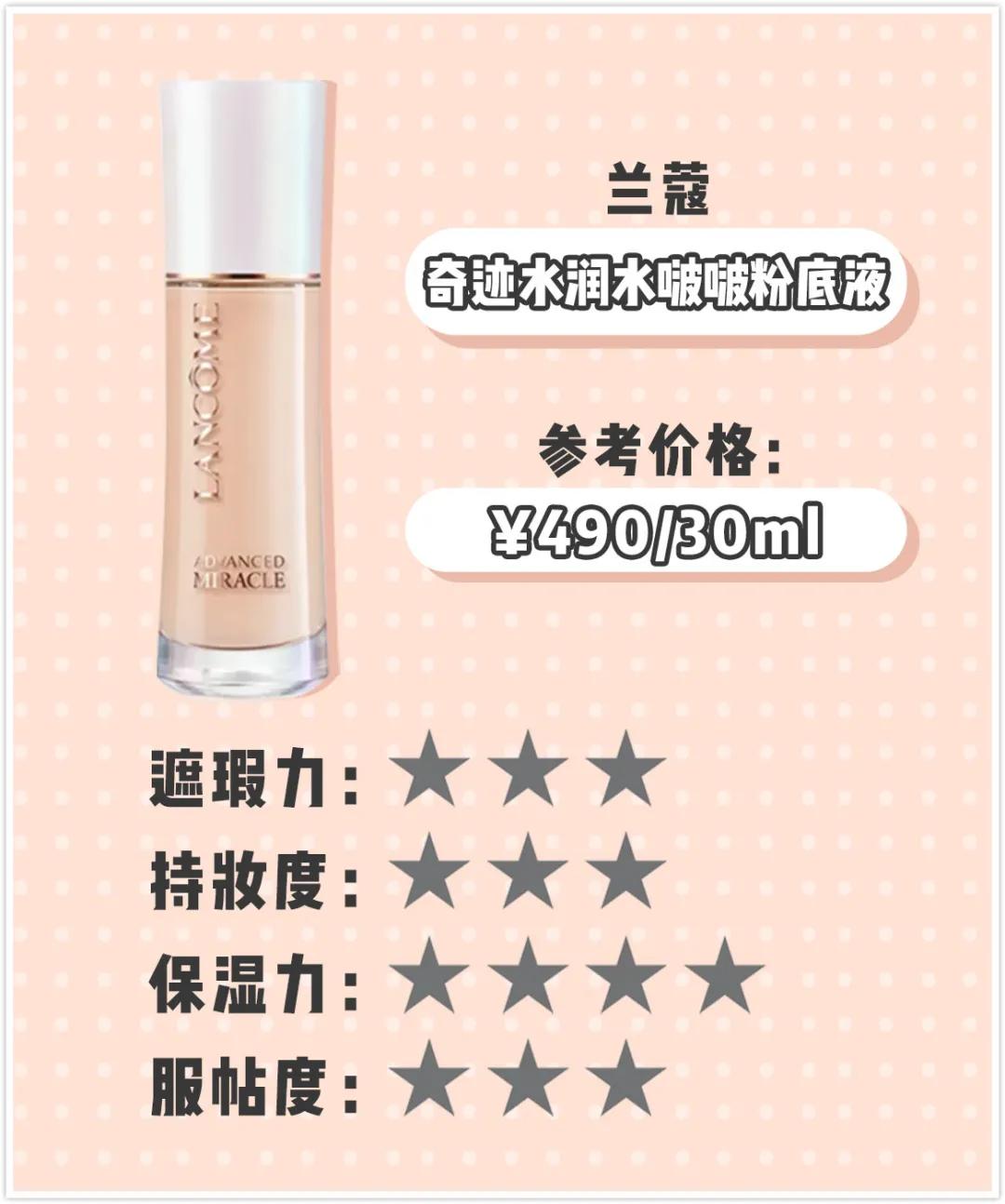 秋冬粉底液测评排行榜,秋冬粉底真实测评