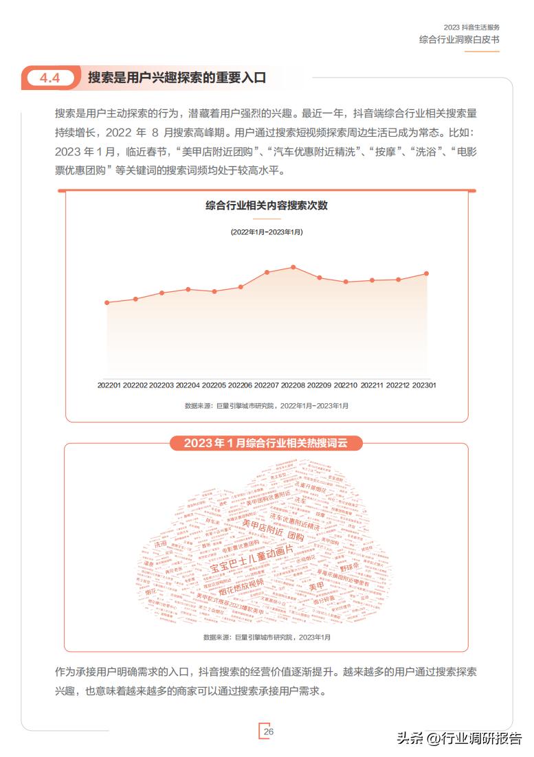 2023年生活服务综合行业洞察报告（休娱购物、丽人、LifeEvent）