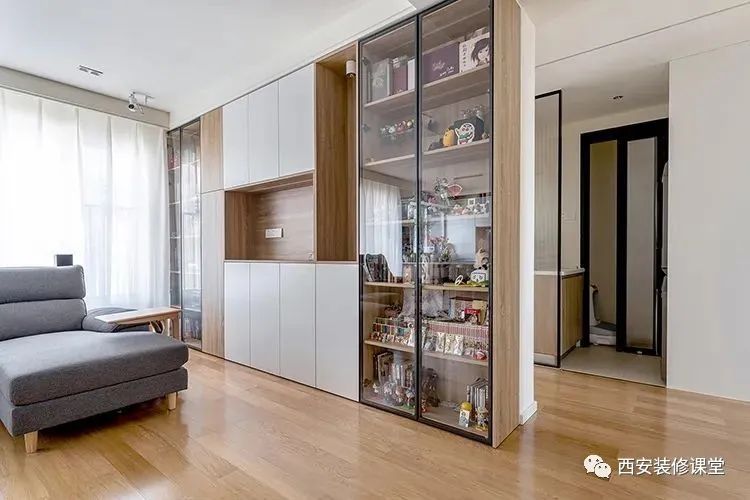 110平三室一楼,三室一厅砸掉一个房间