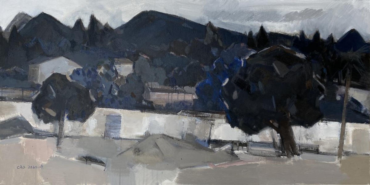 风景后期水墨,风景后期前后对比