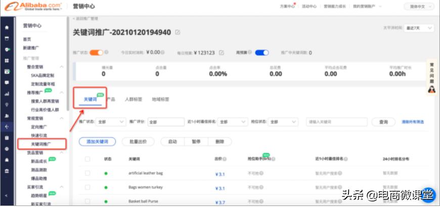 外贸直通车优先推广怎么设置,淘宝直通车推广的关键词怎样设置