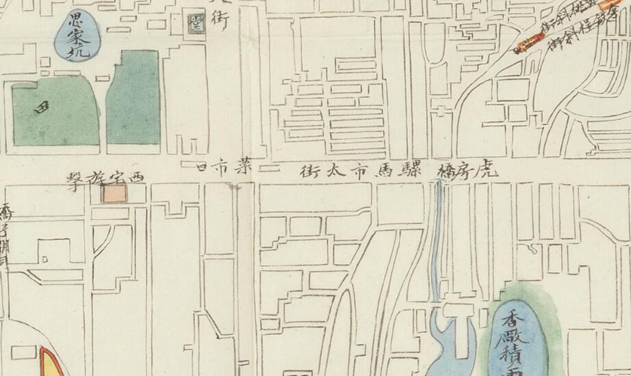 北京百科全书彩图地图,建国后北京地图演变