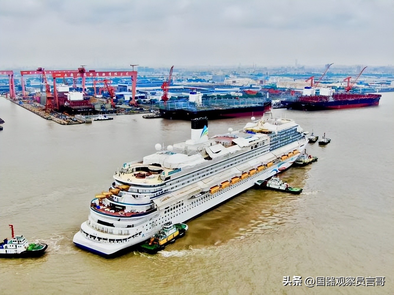 首艘国产大型邮轮将出坞,国产大型邮轮批量化建造指日可待