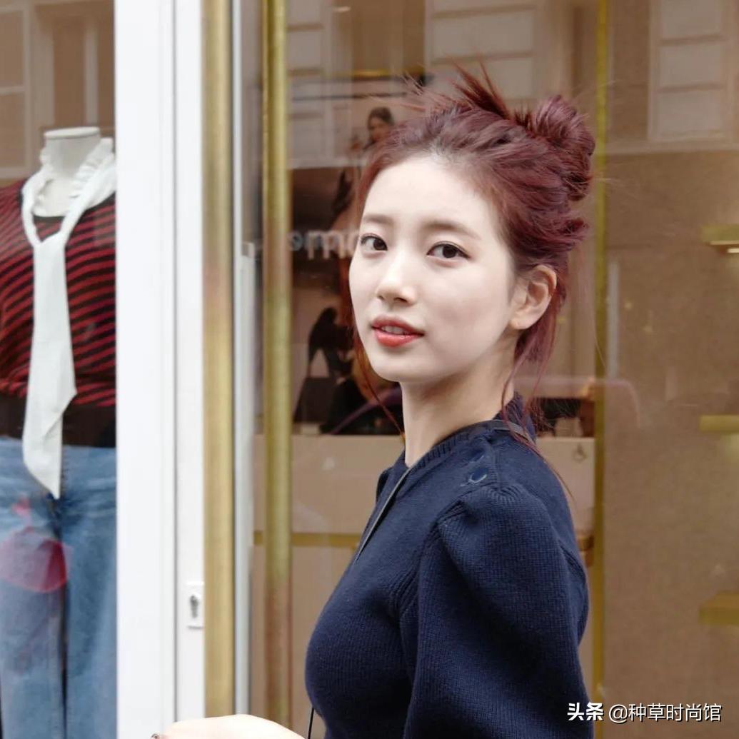 八字刘海怎么打理才不会显头秃,12岁圆脸头秃长发适合剪什么刘海