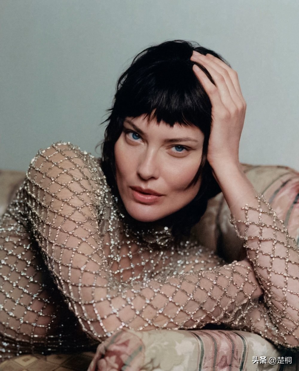 加拿大超模莎琳·夏露,拉夫·劳伦秋季时装摄影