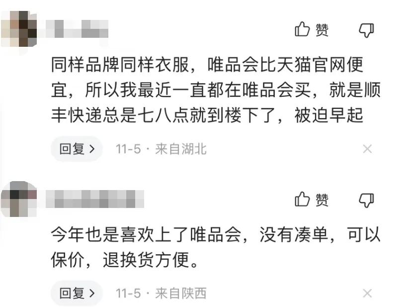 2019双11唯品会,唯品会双11宠粉