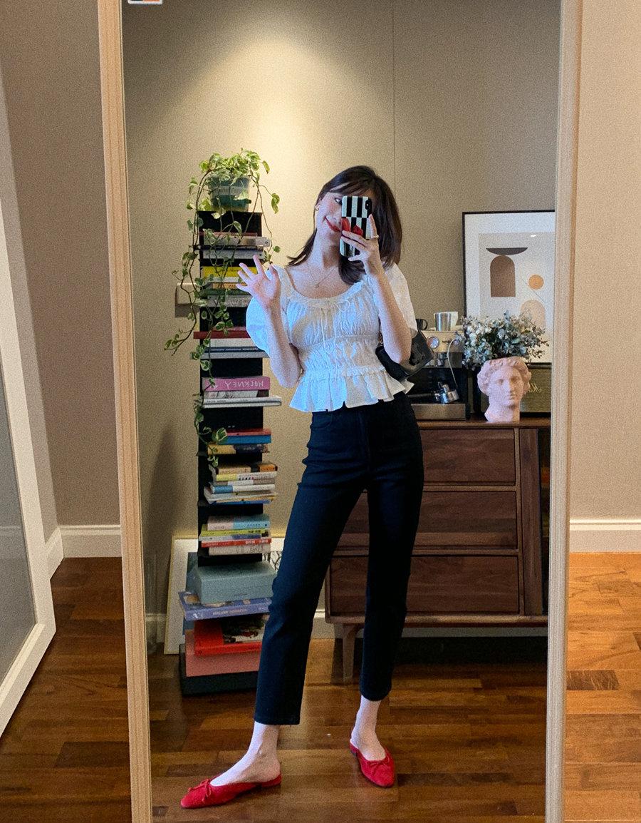 50岁博主牛仔裤街拍,牛仔裤博主