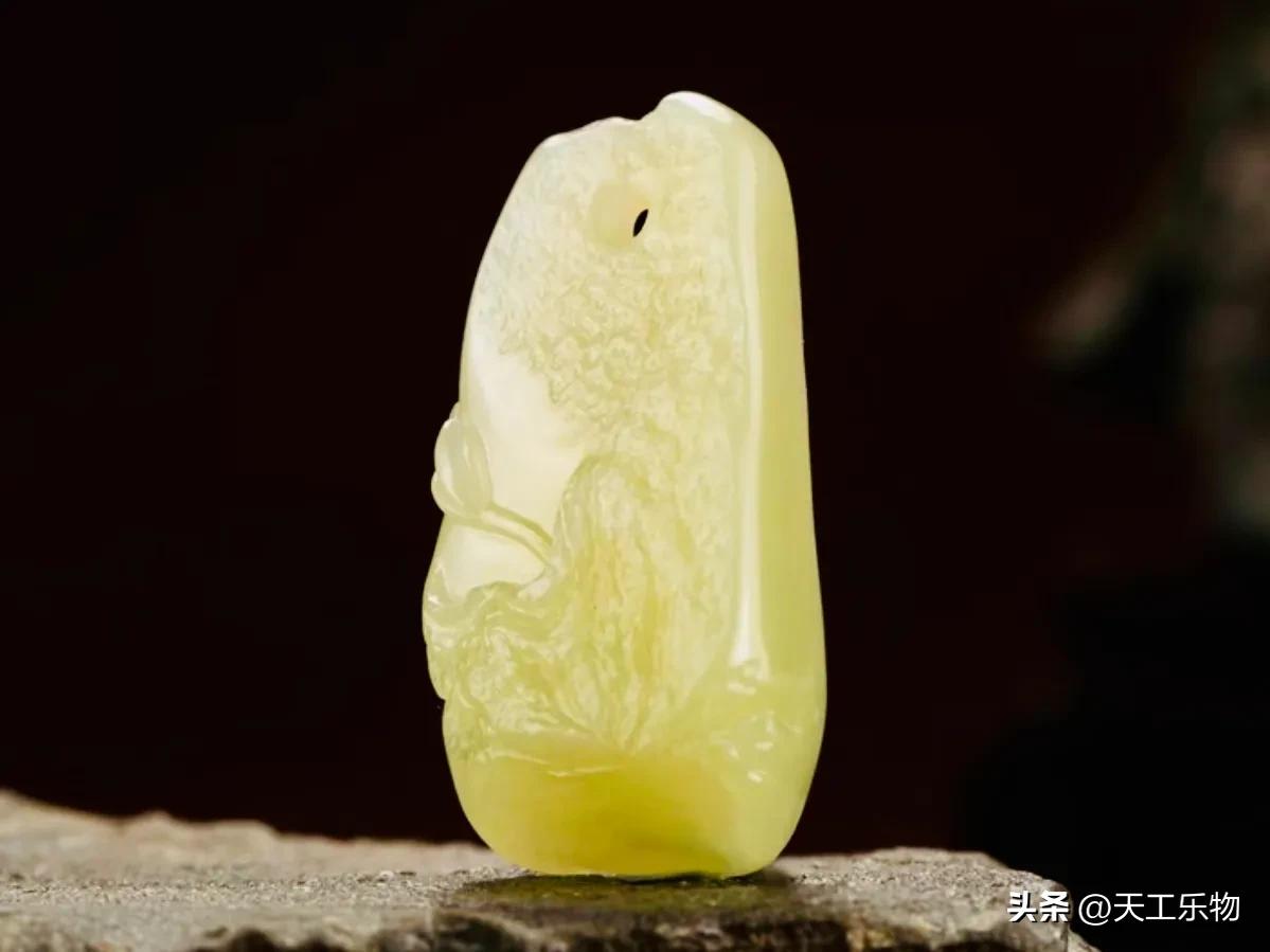 和田玉黄口青花戈壁料,和田青玉黄口料羊脂料