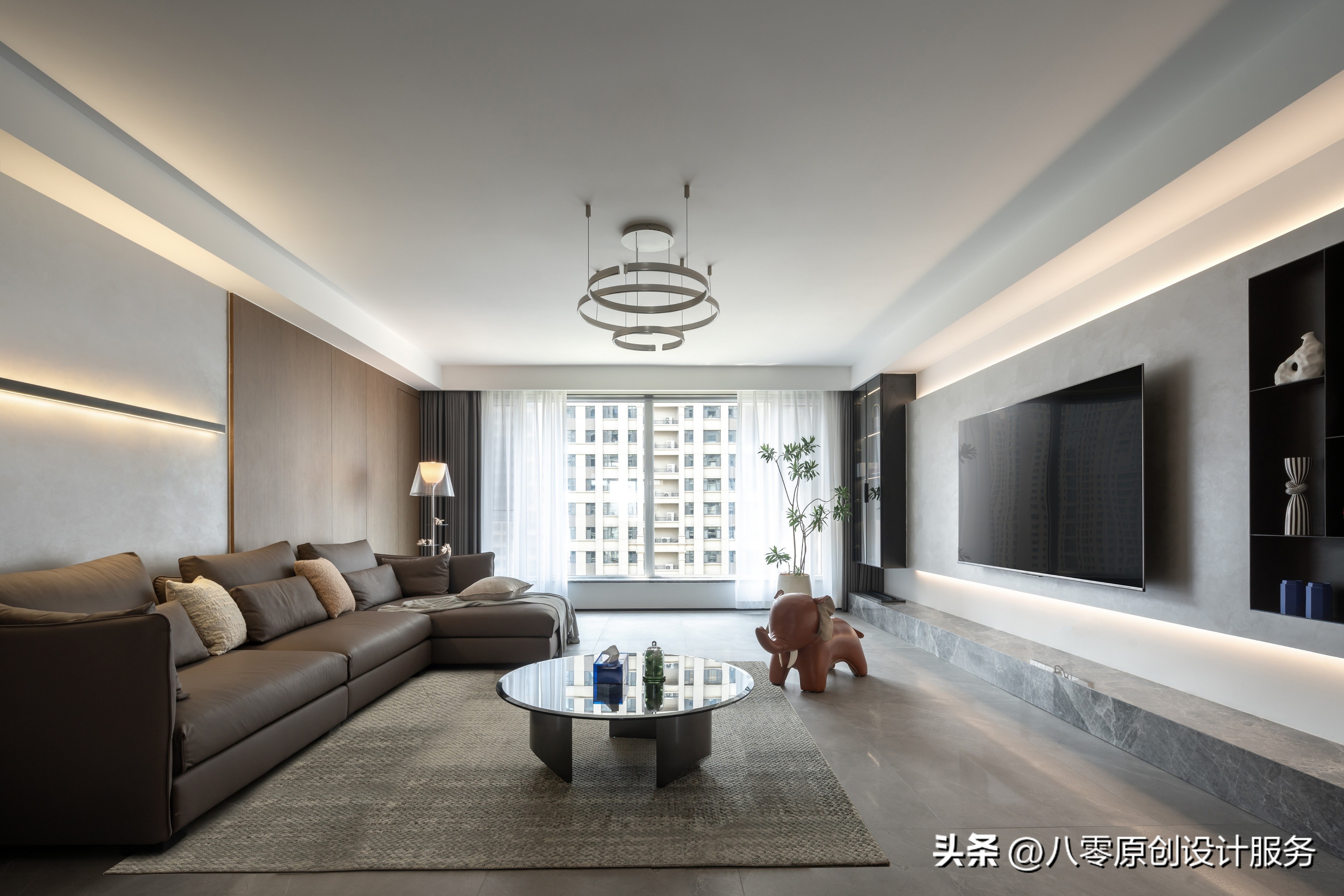 八零实景｜方正凤凰国际190㎡玫瑰与故事