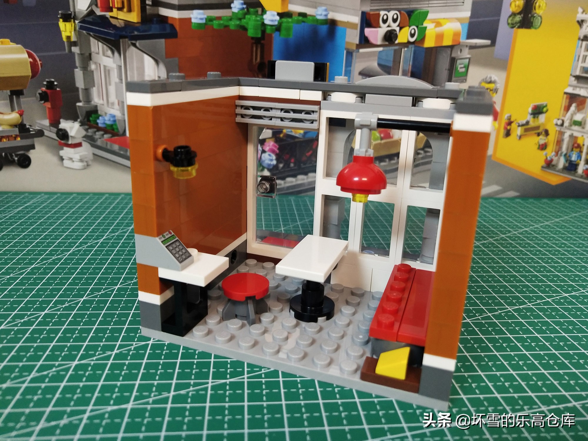 又大又炫酷的城市乐高,乐高创意百变街