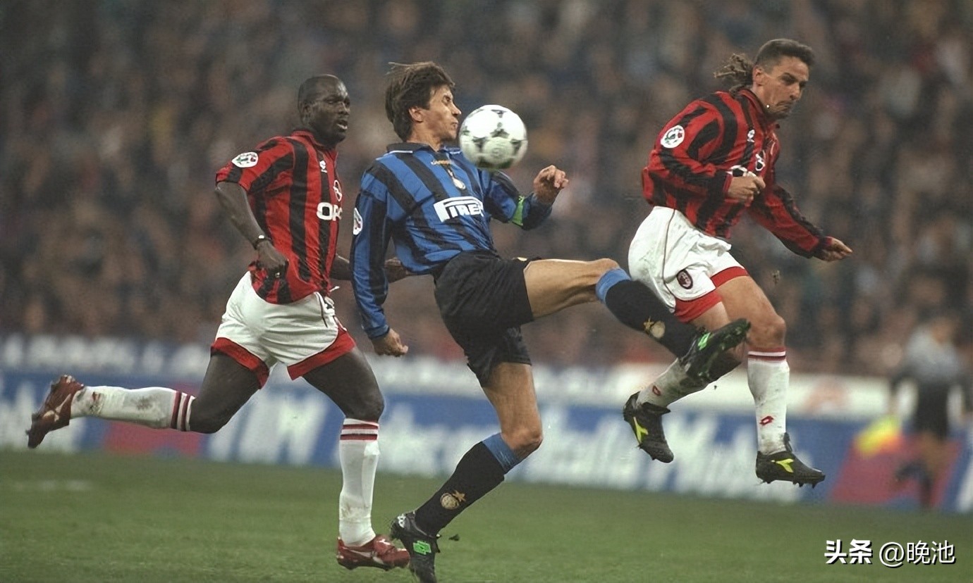 ac米兰国际米兰历史战绩,巴乔对ac米兰