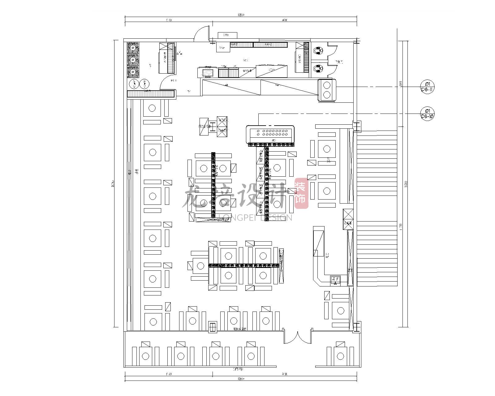 武汉餐厅装修价格,钢管厂五区小郡肝串串香装修风格