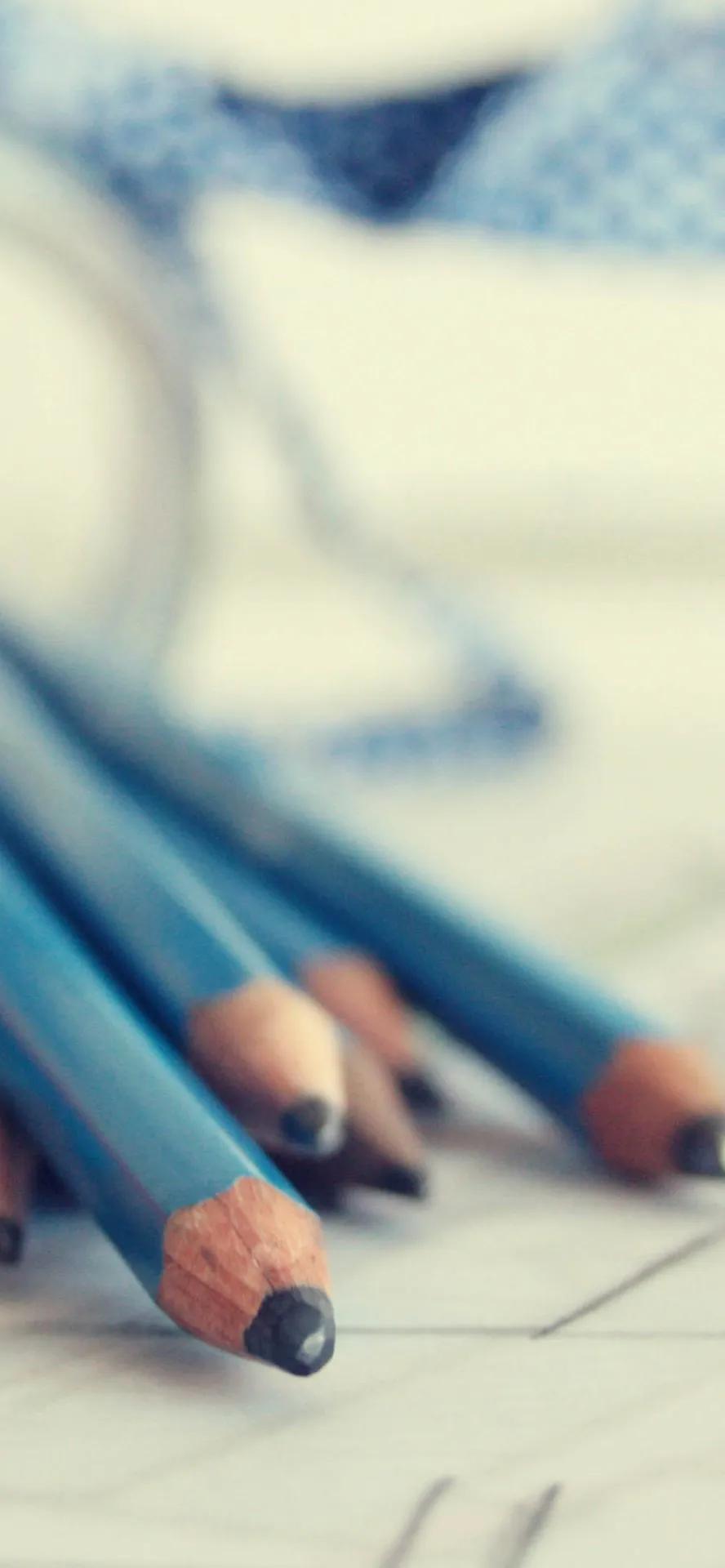 壁纸上的铅笔痕迹怎么清除,手机壁纸彩铅画