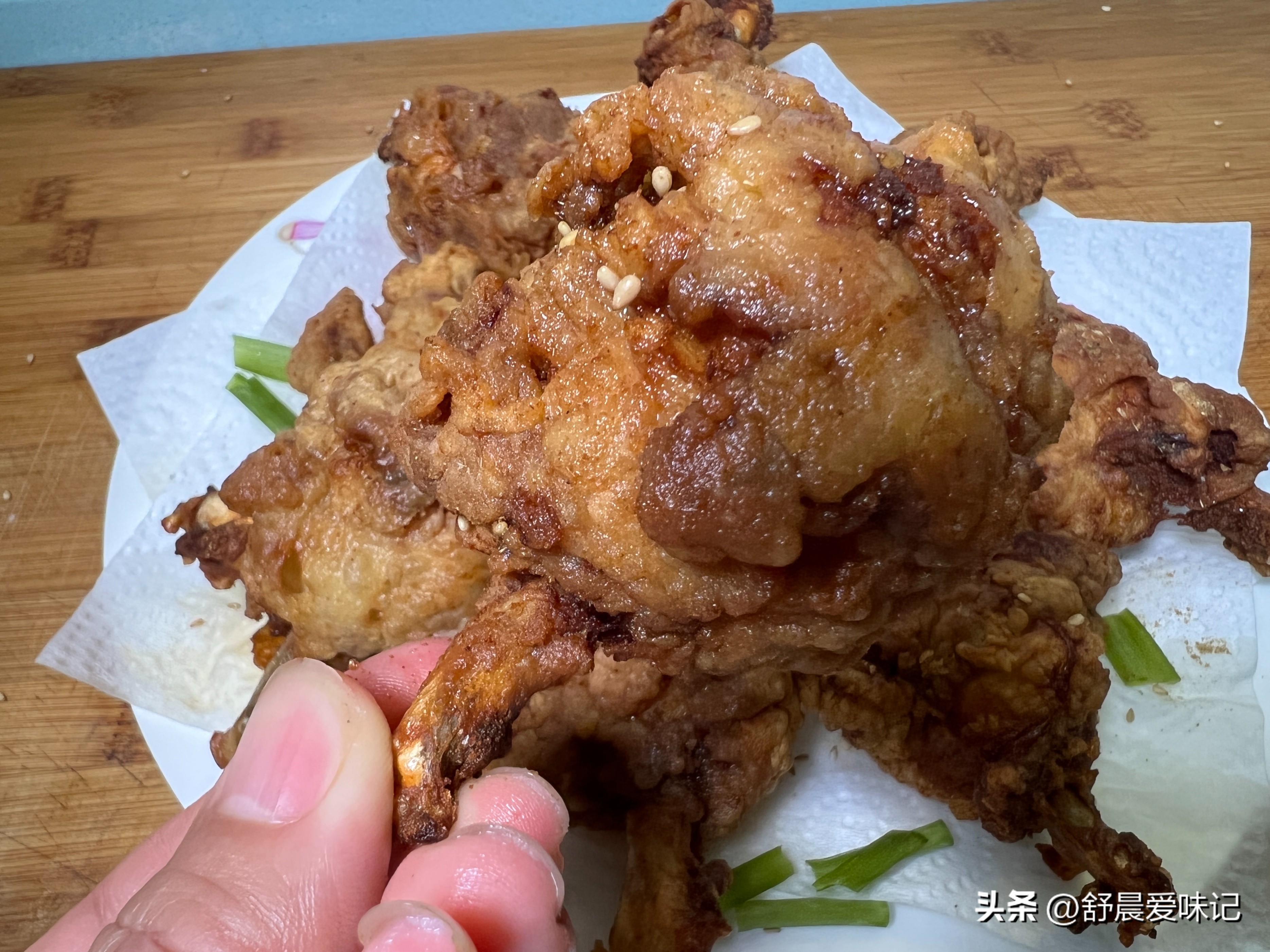 10个鸡翅根放多少盐,正宗香酥鸡翅根