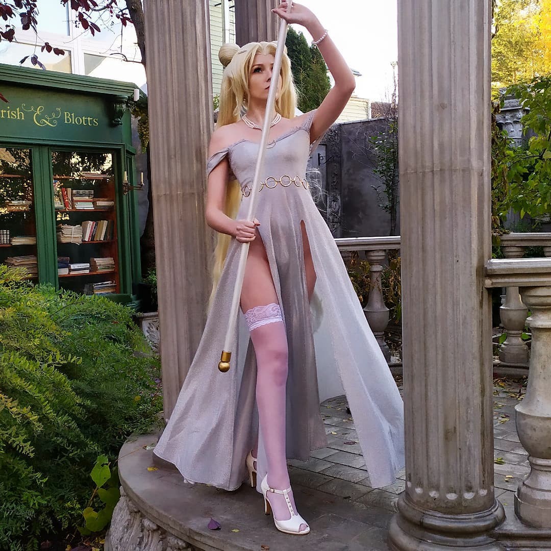 俄美女Kanda《动森》埃及猫Cos性感大秀美腿