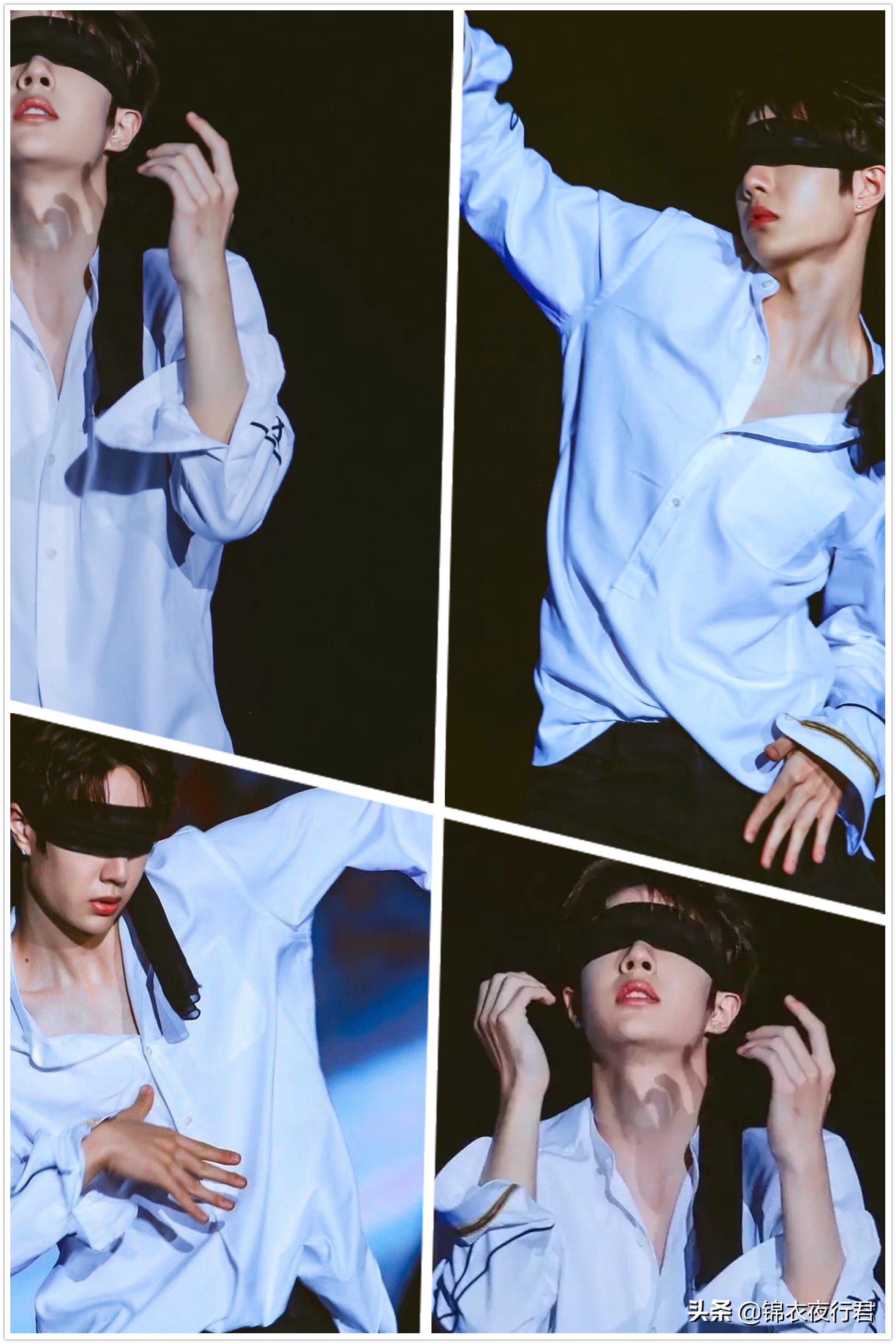 王一博回眸杀蓝湛,王一博跳舞杀马特