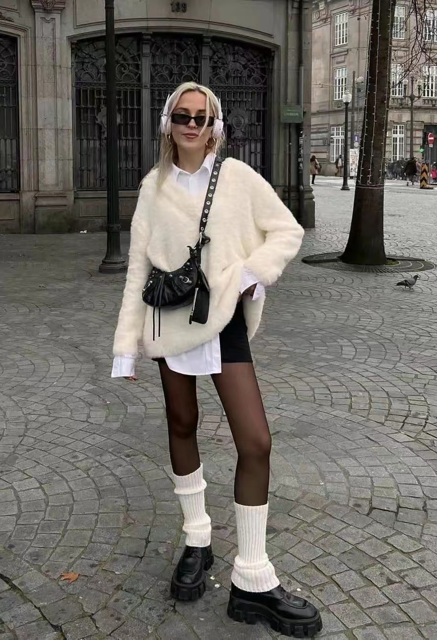 爆火堆堆袜,杨幂堆堆袜女款网红款