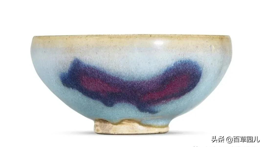 钧窑碗价格一万元,紫口铁足南宋官窑碗拍卖记录