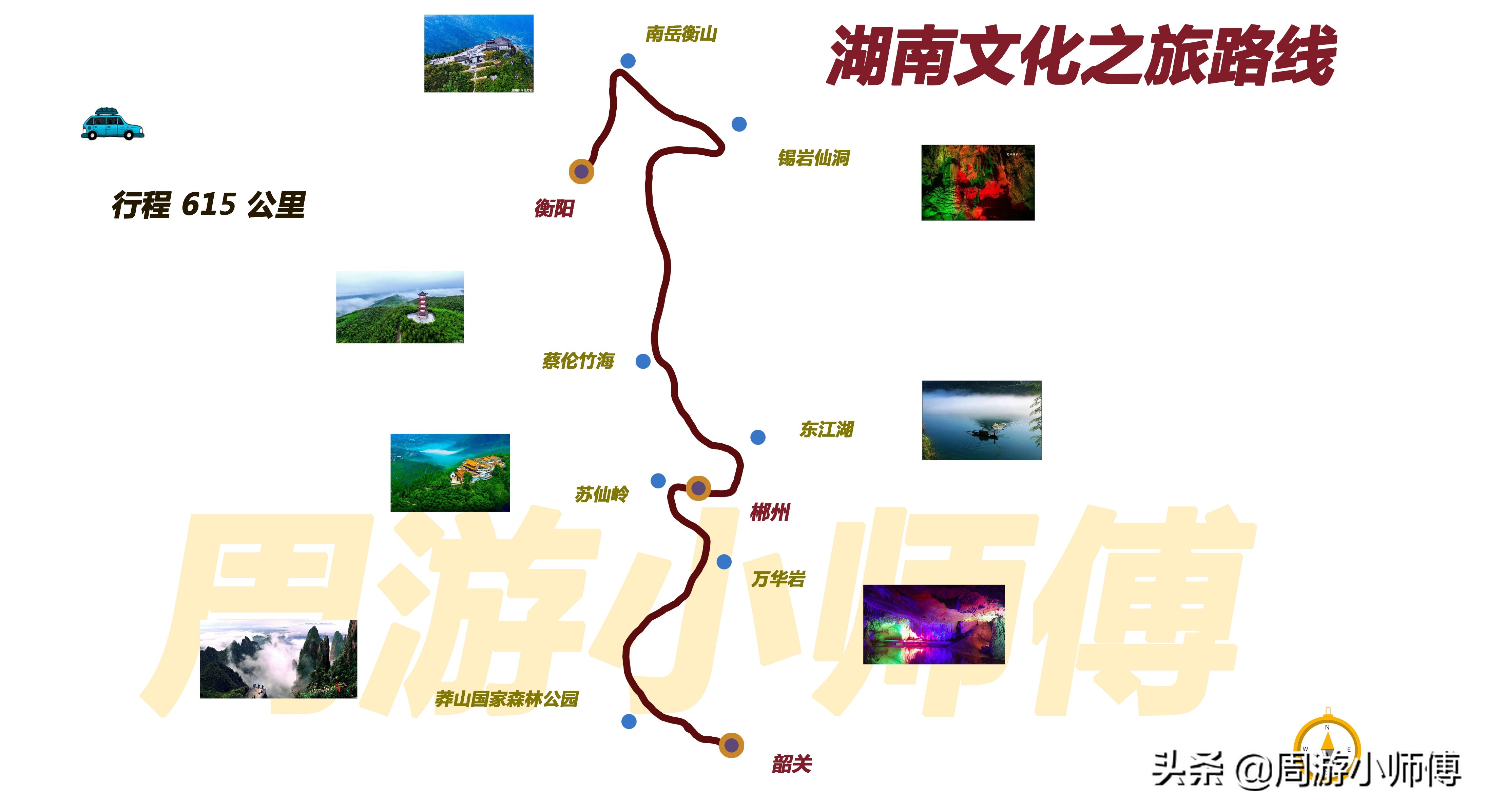 湖南自驾游最佳路线攻略图大全集,湖南自驾游攻略最佳线路图