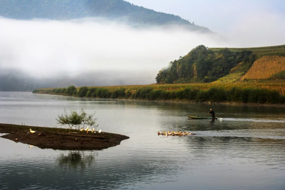 松花江风景美景视频,松花江最好看的景色